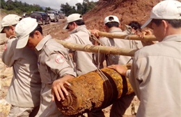 Vô hiệu hóa quả bom nặng nửa tấn tại Quảng Trị